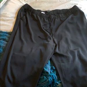 NWT. LOFT plus black dress pants